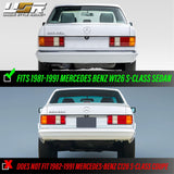 1981-1991 Mercedes W126 S-Class Smoke Tail Lights