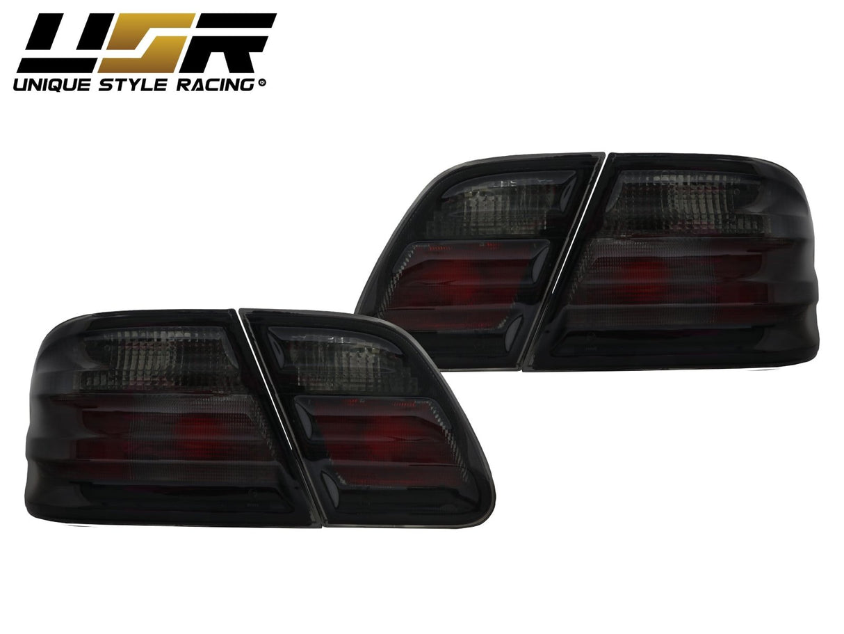 1995-2002 Mercedes E Class Smoke Tail Lights - 4 Pieces