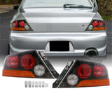 2003-2006 Mitsubishi Lancer Evo 8/9 JDM Black Tail Lights