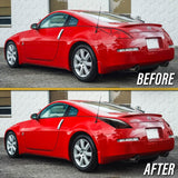 2003-2009 Nissan 350Z DM Black Red Z LED Tail Lights