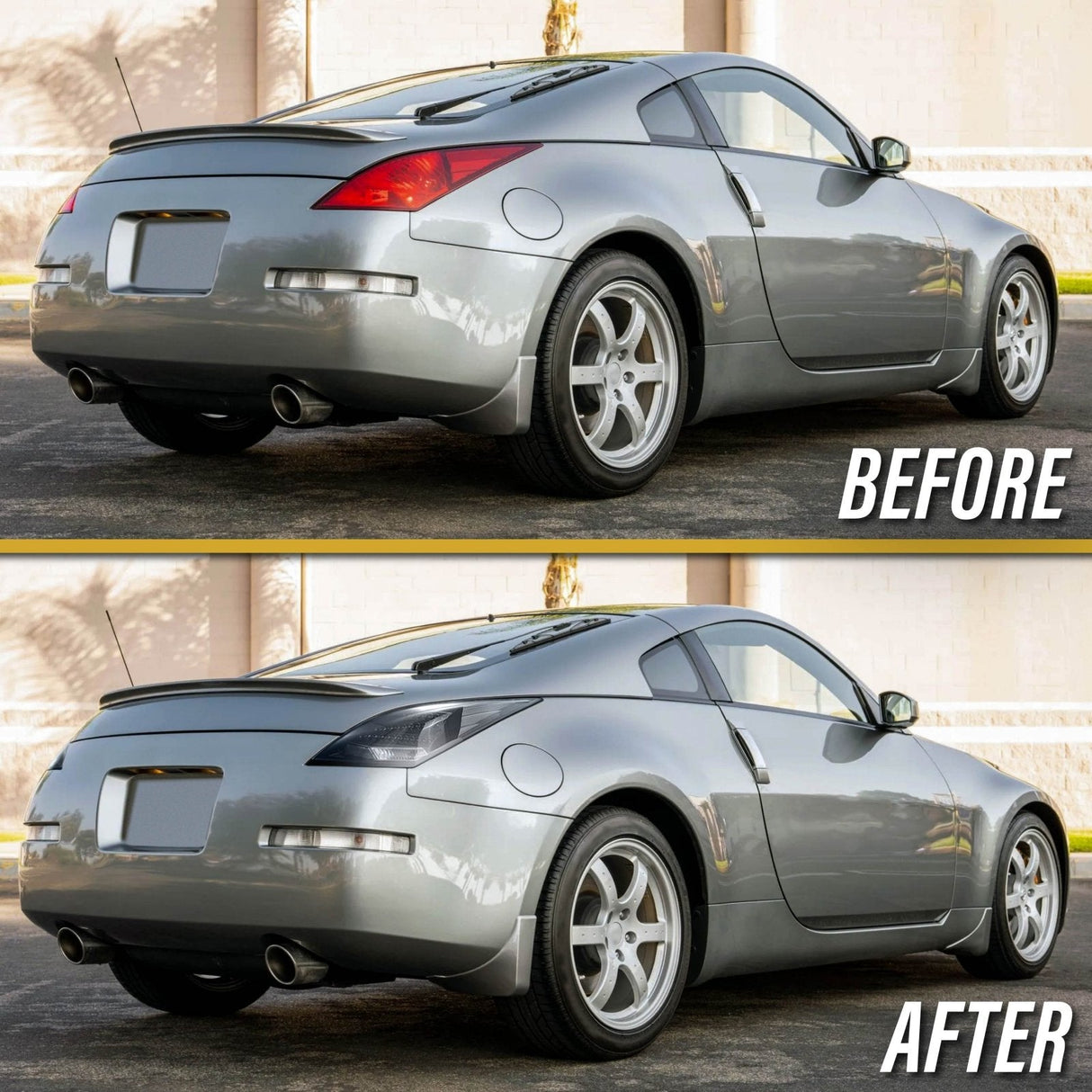 2003-2009 Nissan 350Z Monochrome Z LED Tail Lights
