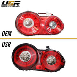 2009-2017 Nissan GT-R Facelift Style Smoke LED Tail Lights