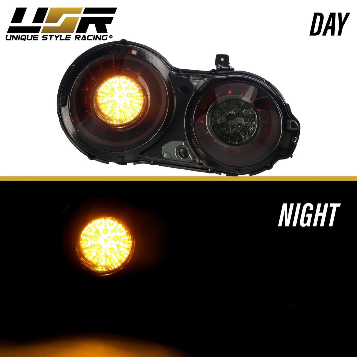 2009-2017 Nissan GT-R Facelift Style Smoke LED Tail Lights