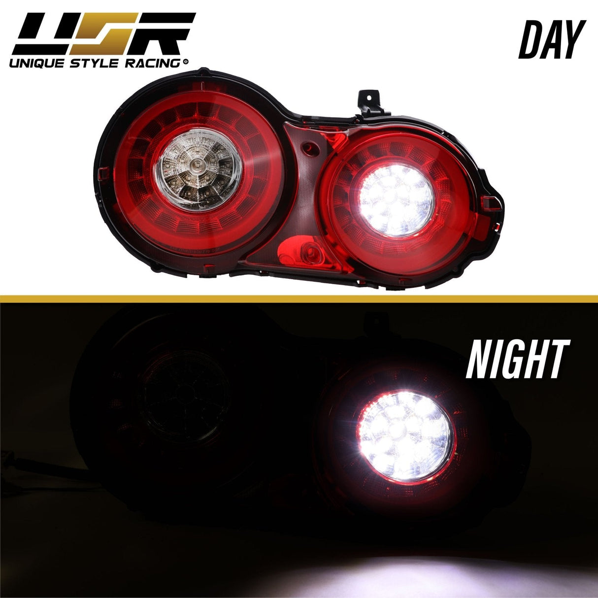 2009-2017 Nissan GT-R Facelift Style Smoke LED Tail Lights