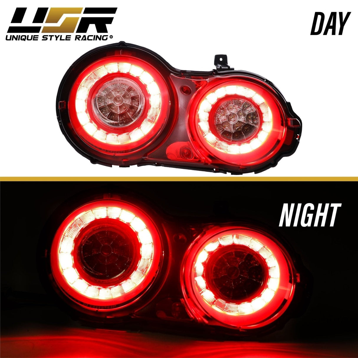 2009-2017 Nissan GT-R Facelift Style Smoke LED Tail Lights