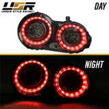 2009-2017 Nissan GT-R Facelift Style Smoke LED Tail Lights