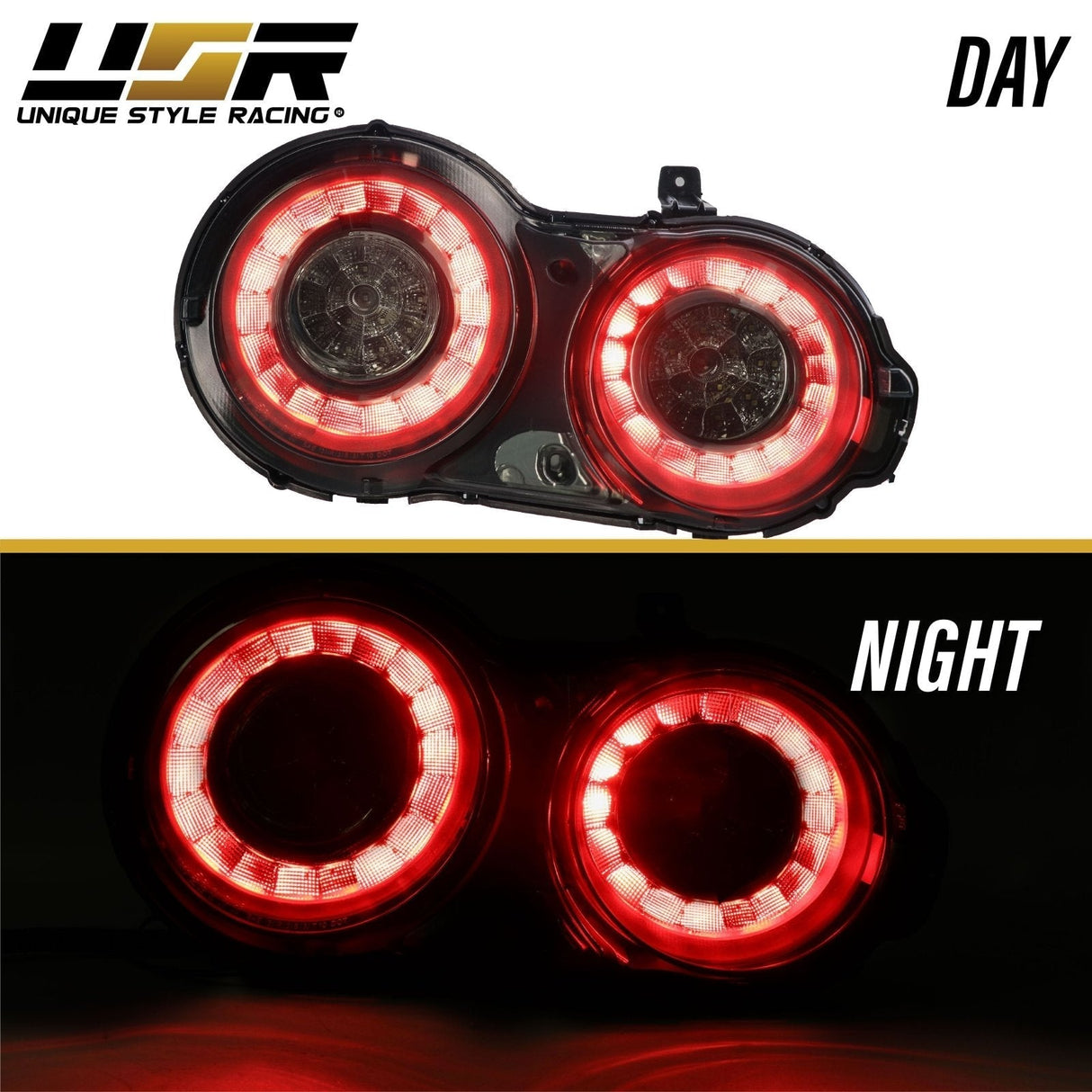 2009-2017 Nissan GT-R Facelift Style Smoke LED Tail Lights