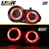 2009-2017 Nissan GT-R Facelift Style Smoke LED Tail Lights
