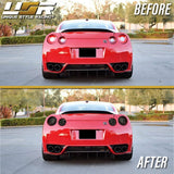 2009-2017 Nissan GT-R Facelift Style Smoke LED Tail Lights