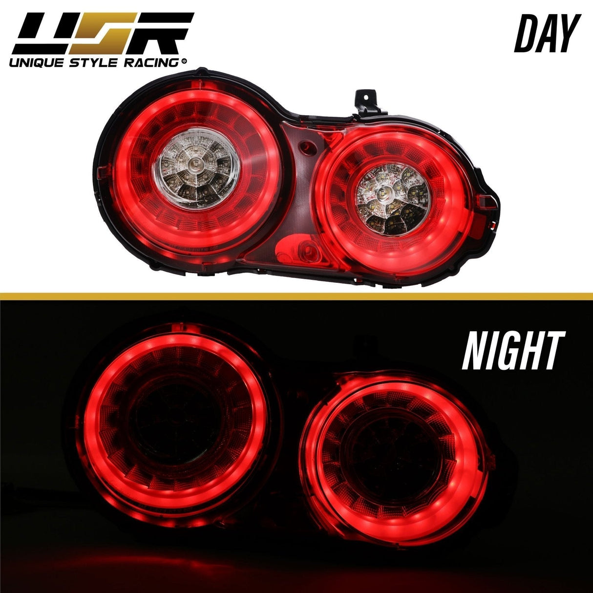 2009-2017 Nissan GT-R Facelift Style Smoke LED Tail Lights