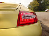 1999-2004 Porsche 911 Red/Clear LED Tail Lights