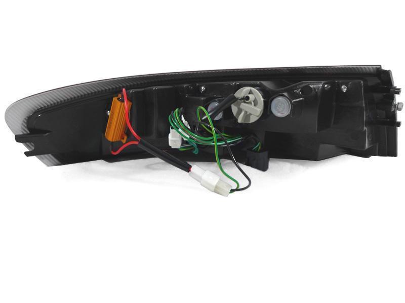 1999-2004 Porsche 911 Red/Clear LED Tail Lights