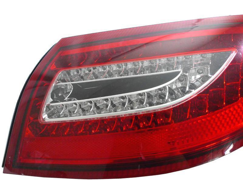 1999-2004 Porsche 911 Red/Clear LED Tail Lights