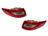2005-2008 Porsche 911 Red/Clear LED Tail Lights