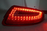 2005-2008 Porsche 911 Red/Clear LED Tail Lights