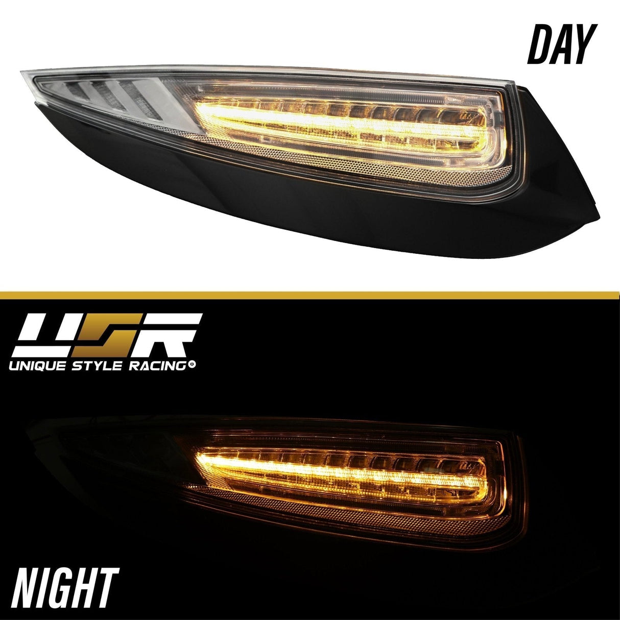2009-2012 Porsche 911 All Clear LED Tail Lights