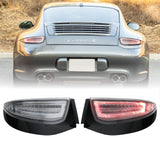 2009-2012 Porsche 911 All Clear LED Tail Lights