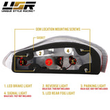 1997-2004 Porsche Boxster LED Red/Smoke Tail Lights