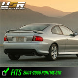 2004-2006 Pontiac GTO Monaro Style Black Tail Lights