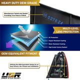 2003-2008 Subaru Forester Red/Clear LED Tail Light