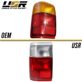1990-1995 Toyota 4Runner Red/Clear Tail Lights