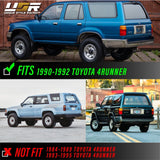 1990-1995 Toyota 4Runner Red/Clear Tail Lights