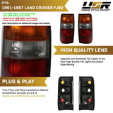 1991-1997 Toyota Land Cruiser Replacement Tail Light Set