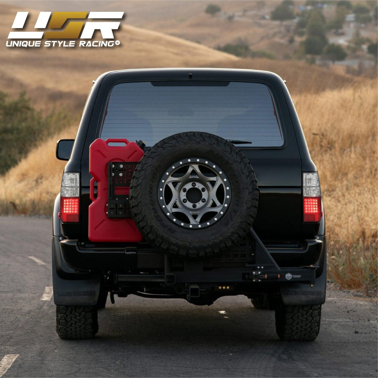 1991-1997 Toyota Land Cruiser Red Smoke LED Tail Lights