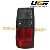 1991-1997 Toyota Land Cruiser Red Smoke LED Tail Lights