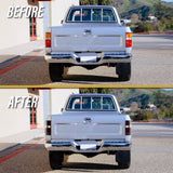 1989-1995 Toyota Pickup Red/Clear Tail Lights