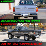 1989-1995 Toyota Pickup Red/Clear Tail Lights
