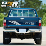1989-1995 Toyota Pickup Red/Clear Tail Lights