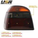 1993-1999 Volkswagen Golf GTI Euro OE Style All Smoke Tail Lights