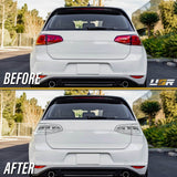 2015-2017 Volkswagen Golf Depo Ecode All Clear 4pc Tail Light Set
