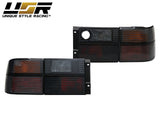 1993-1999 Volkswagen Jetta Euro OE Style Smoke 4pcs Tail Lights