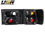 1993-1999 Volkswagen Jetta Euro OE Style Smoke 4pcs Tail Lights