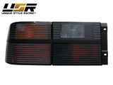 1993-1999 Volkswagen Jetta Euro OE Style Smoke 4pcs Tail Lights