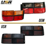 1993-1999 Volkswagen Jetta Euro OE Style Smoke 4pcs Tail Lights