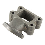 T3 Manifold 2 bolt type Wastegate Adapter 45 degree flange