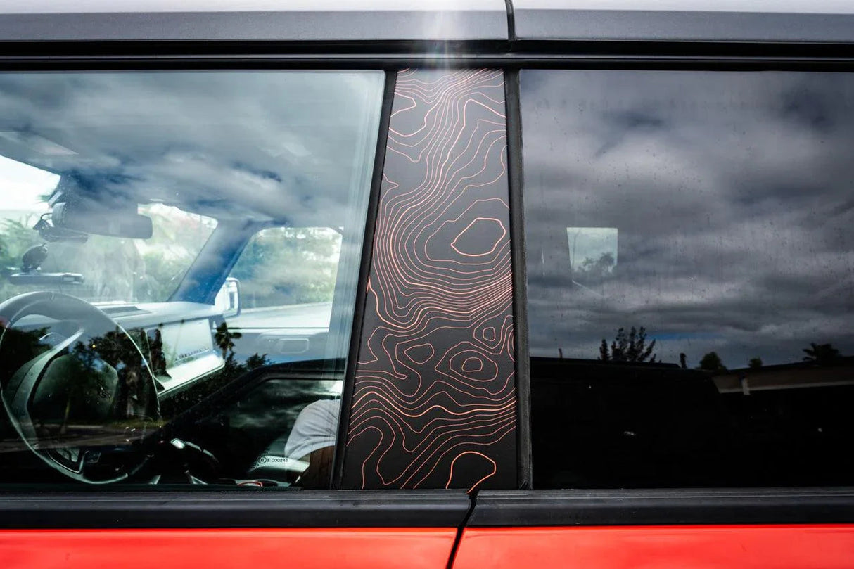 Topo B Pillar Protection Kit - 2021+ Bronco