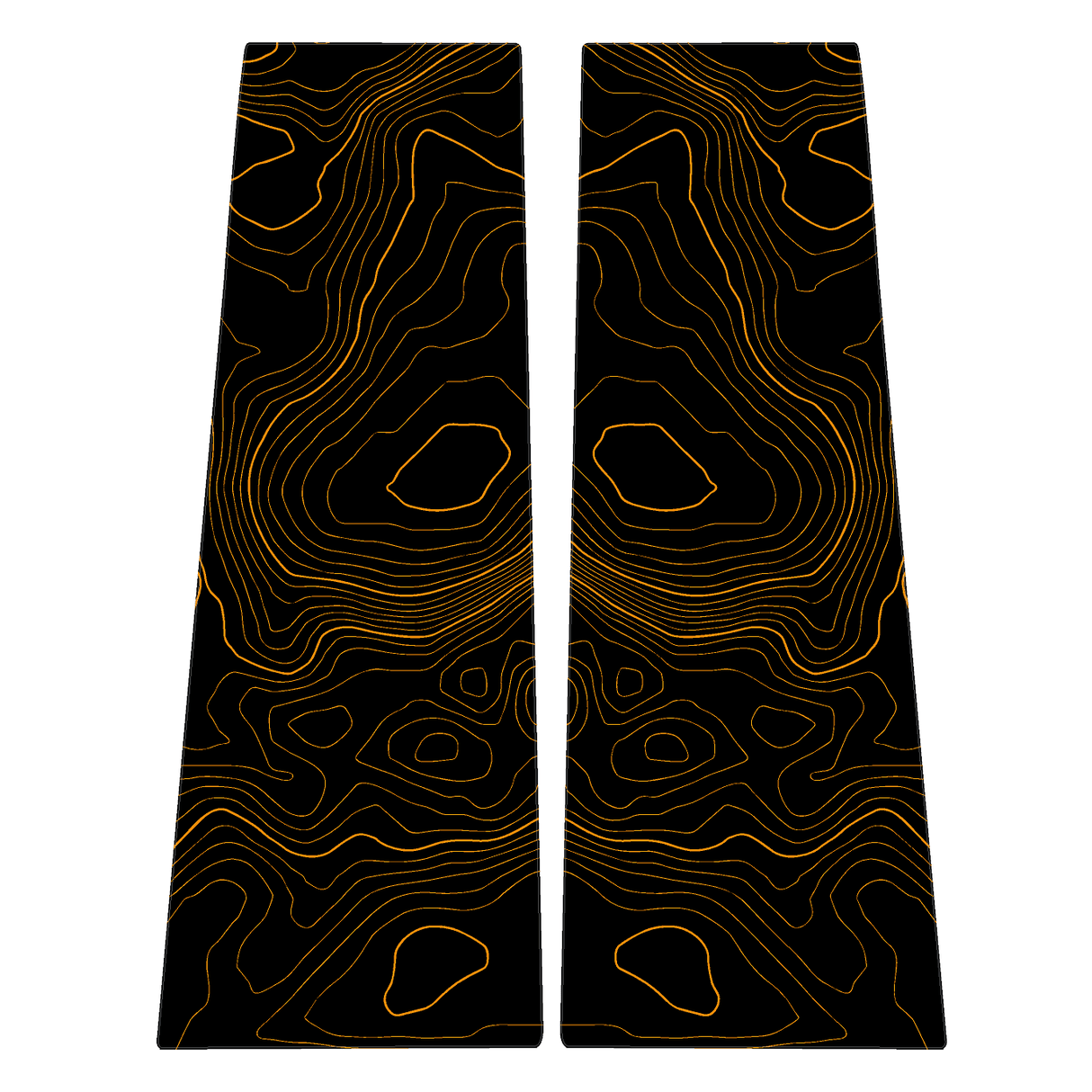 Topographic B Pillar Overlays - 2024+ Ranger