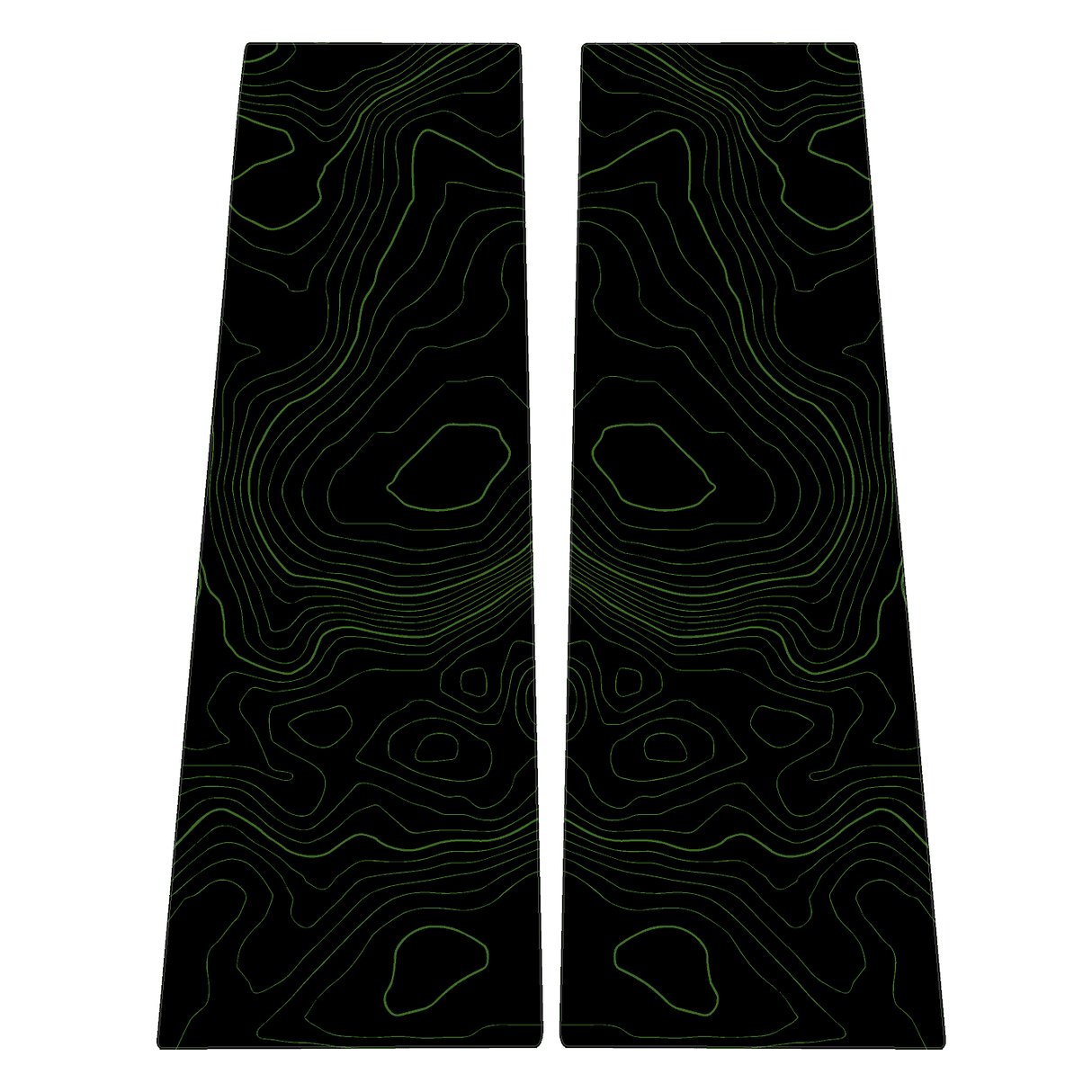 Topographic B Pillar Overlays - 2024+ Ranger