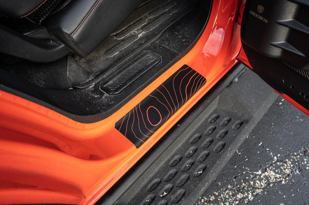 Topo Door Sill Protectors - 2021+ Bronco 2/4 Door
