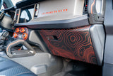 Topo Glovebox Overlay Kit (Printed Series) - 2021+ Bronco