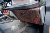 Topo Glovebox Overlay Kit (Printed Series) - 2021+ Bronco