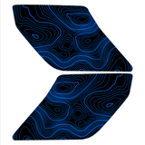 Topo Interior Door Handle Overlays - 2021+ Bronco