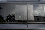 Topo Side Window Panel Overlays - 2020+ Land Rover Defender 110 / 130