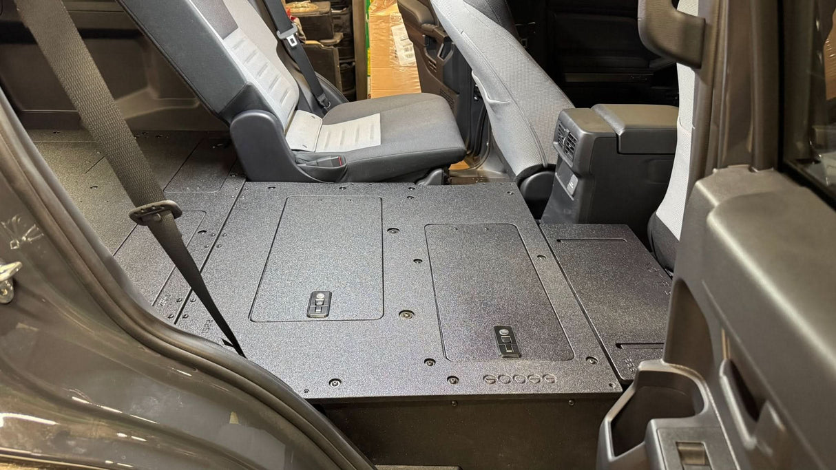Toyota - 4Runner - 2025-Present - 6th Gen - Explore Series - Seat Delete Plate System - Plate Based - Non-Hybrid - Non-Third Row Vehicles