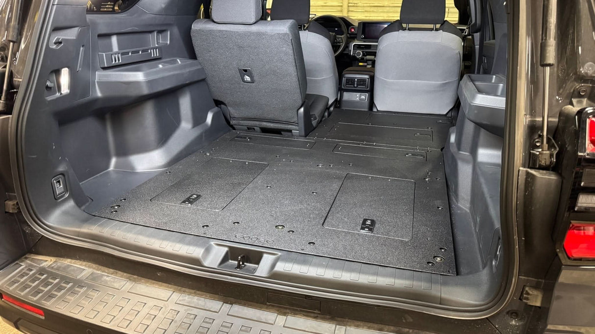 Toyota - 4Runner - 2025-Present - 6th Gen - Explore Series - Seat Delete Plate System - Plate Based - Non-Hybrid - Non-Third Row Vehicles