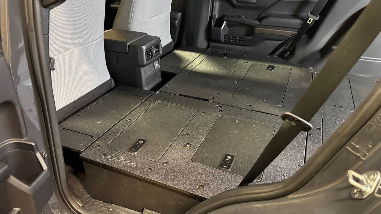 Toyota - 4Runner - 2025-Present - 6th Gen - Explore Series - Seat Delete Plate System - Plate Based - Non-Hybrid - Non-Third Row Vehicles